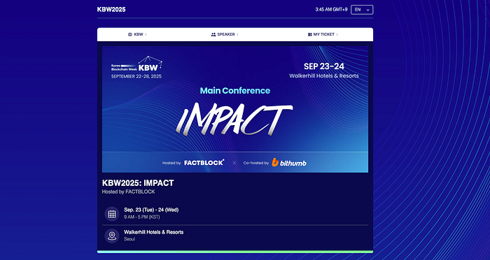 Ave.ai at Korea Blockchain Week 2025