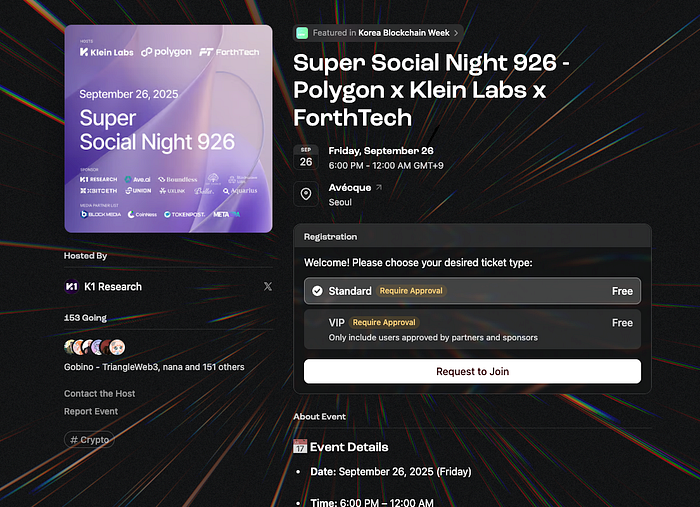 Ave.ai at Korea Blockchain Week 2025