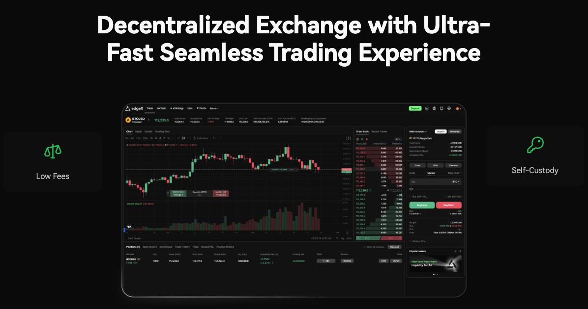 Ave.ai x edgeX: Ushering in the Next Era of Fully On-Chain Perpetual Trading