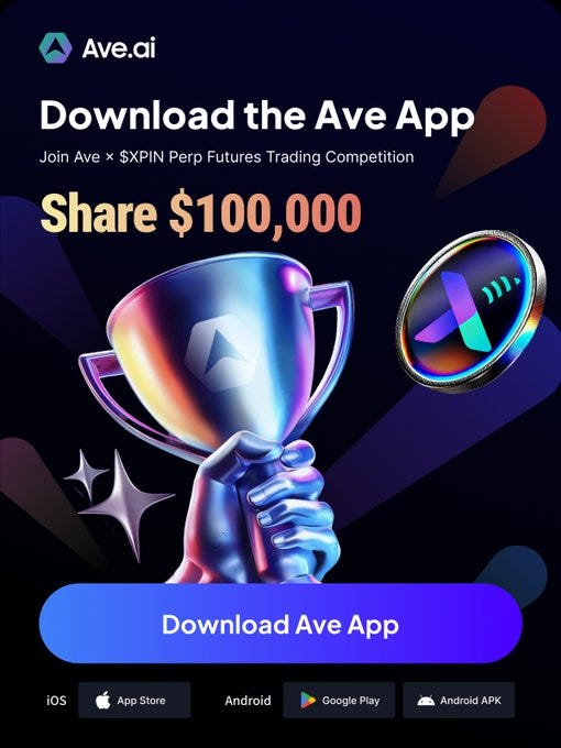 Ave AI × XPIN: The First Full-Stack On-Chain Futures Trading Competition Is Live